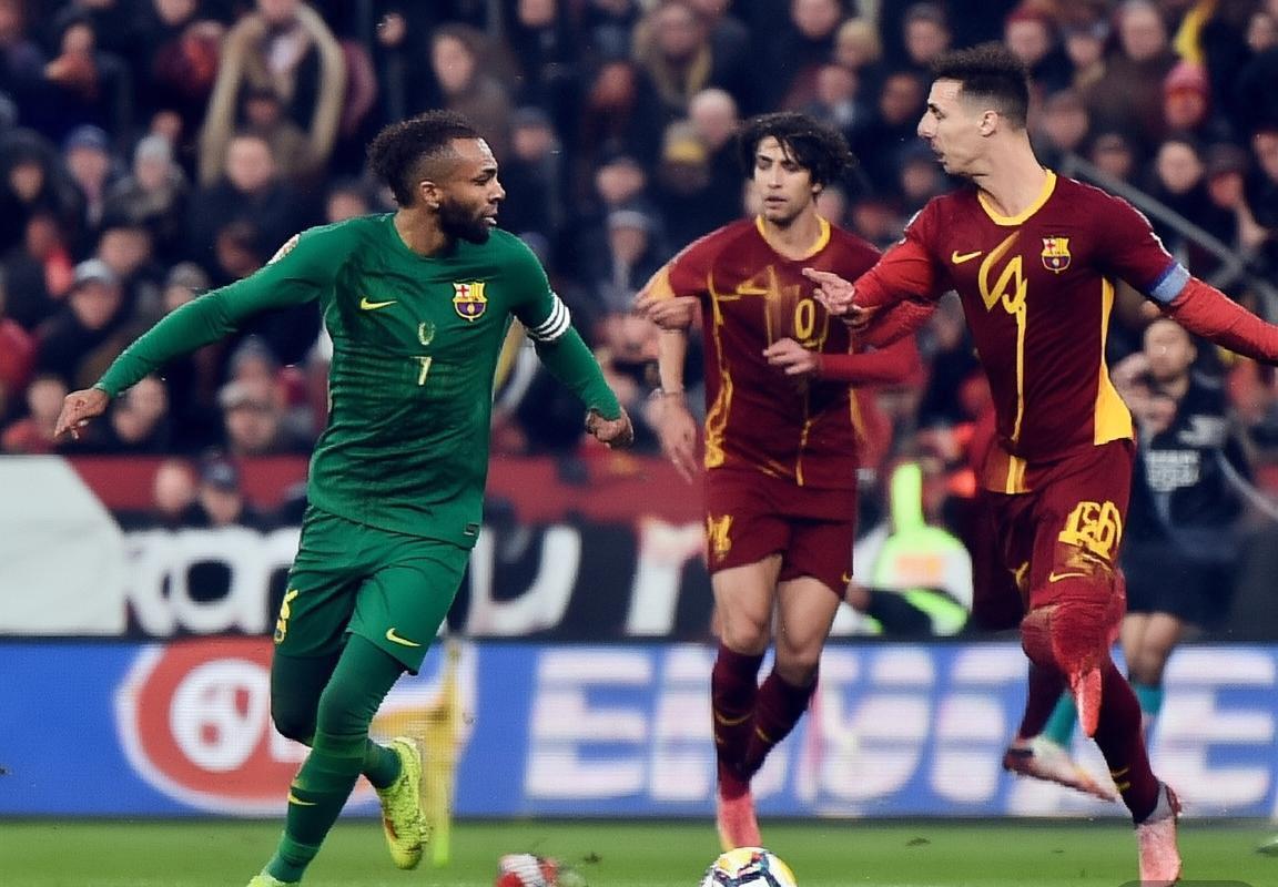 巴塞罗那罗马友谊赛：精彩瞬间与球星对决盘点(图2)